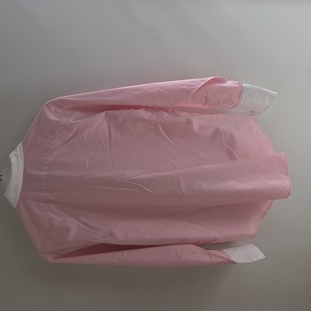 Lauren Ralph Lauren Pink Dress Shirt with White Cuffs - Picture 3 of 3